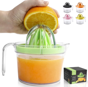 Citrus Juicer Reamer (Color: GRN, size: 17oz)