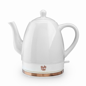 Noelle Grey Ceramic Electric Tea Kettle By Pinky Up (Color: Grey)