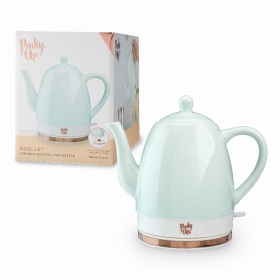 Noelle Ceramic Electric Tea Kettle By Pinky Up (Color: green)