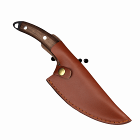 Forged Small Kitchen  Boning Knife (Option: Black walnut knife with holste)