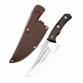 Kitchen Household Kitchen Knife Deboning Special Slaughtered Meat Joint File (Option: Knife No.2 with cover)